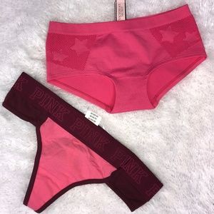 Cute/Sexy Pink HipHugger/Hipster & Low Rise Thong